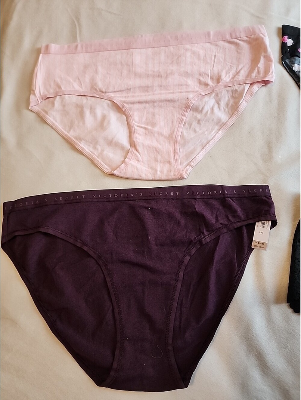 Set Of 4 Victoria's Secret Womens Size L/G Multicolored Multi-style Panties Indi